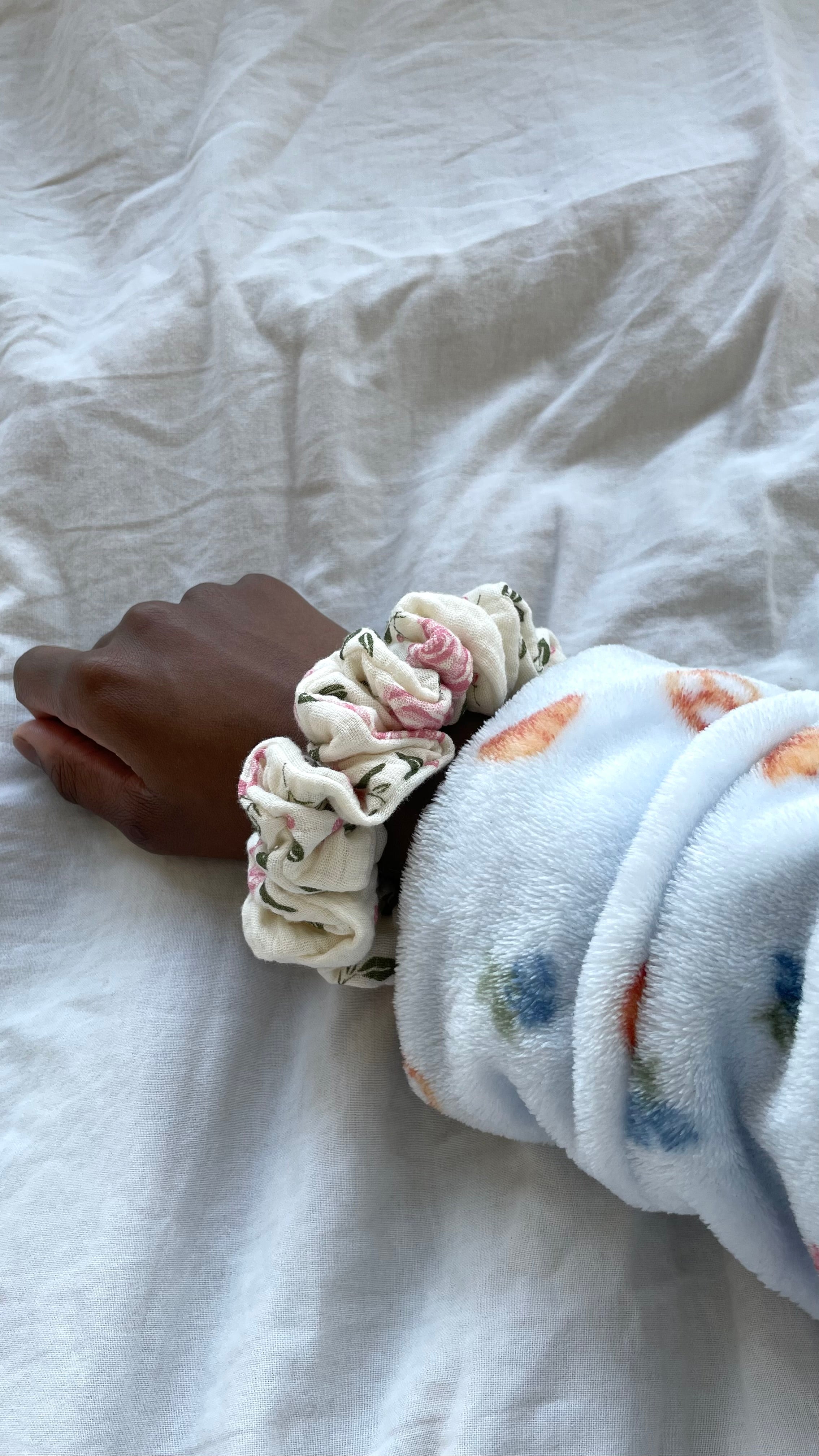 Blossom scrunchie