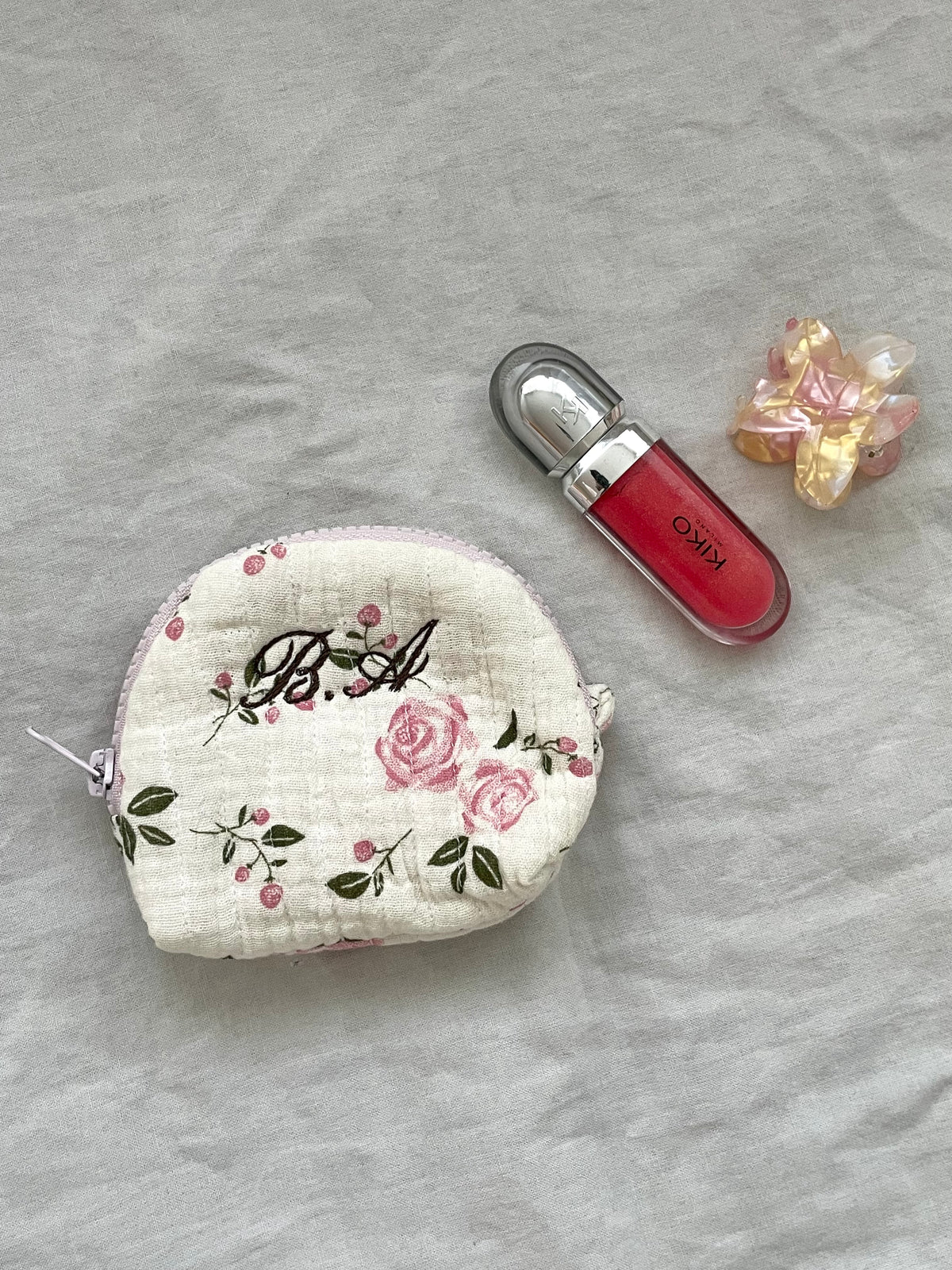 Blossom key pouch