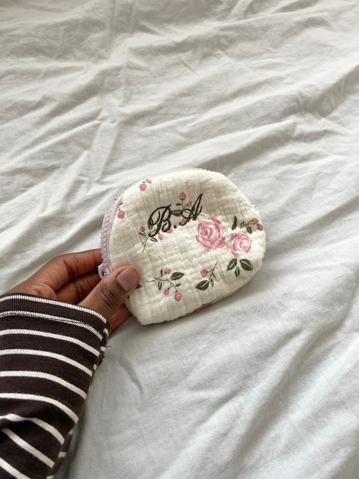 Blossom key pouch
