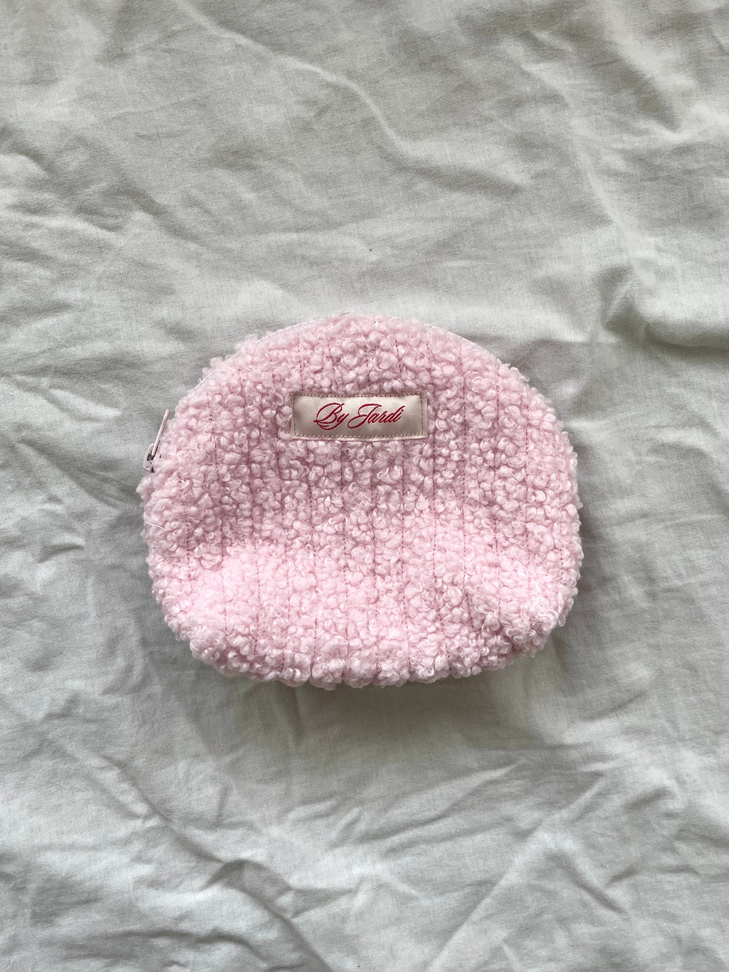 Blush toiletry bag