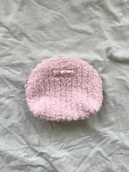 Blush toiletry bag
