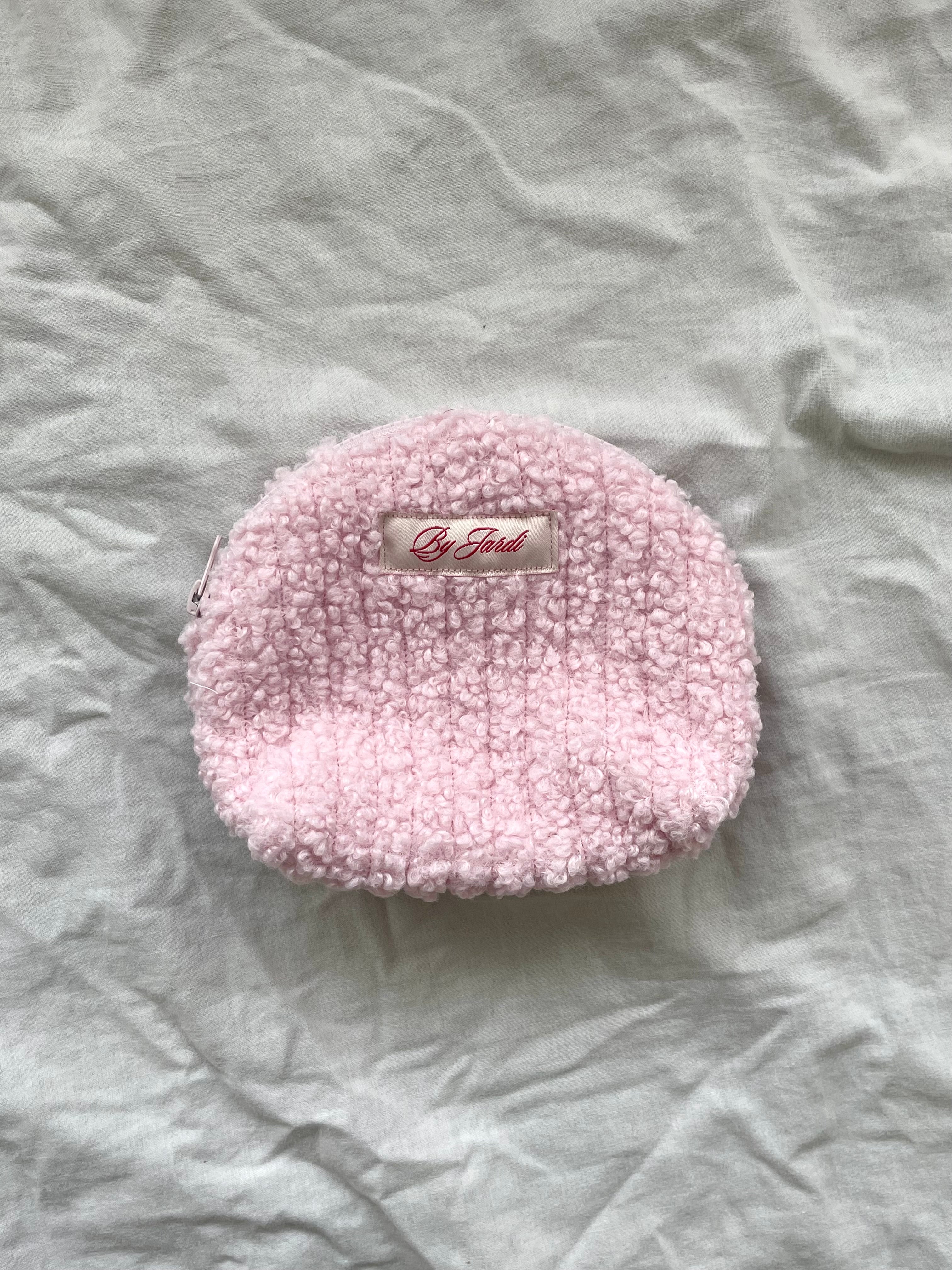 Blush toiletry bag